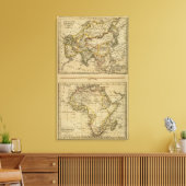 Asien, Afrika Leinwanddruck (Insitu (Wohnzimmer))