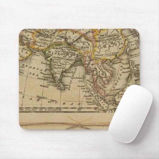 Asien, Afrika Mousepad (Mit Mouse)