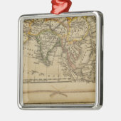 Asien, Afrika Silbernes Ornament (Links)