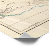 Asien-Atlas-Karte für Afrika, Europa und Western Poster (Ecke)