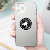 Asien Aufkleber (Telefon)