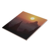 Asien, Birma (Myanmar), Heide (Bagan) Der Tempel Fliese (Seite)