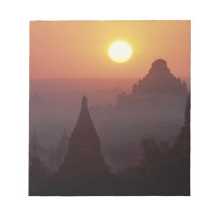 Asien, Birma (Myanmar), Heide (Bagan) Der Tempel Notizblock
