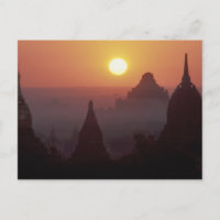 Asien, Birma, (Myanmar), Heide (Bagan) Der Tempel