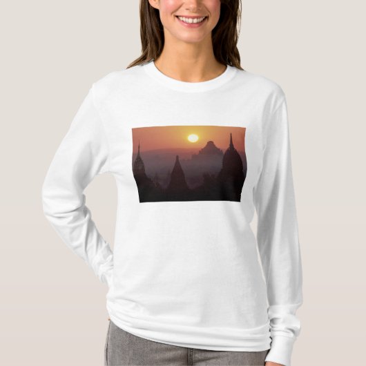 Asien, Birma (Myanmar), Heide (Bagan) Der Tempel T-Shirt (Vorderseite)