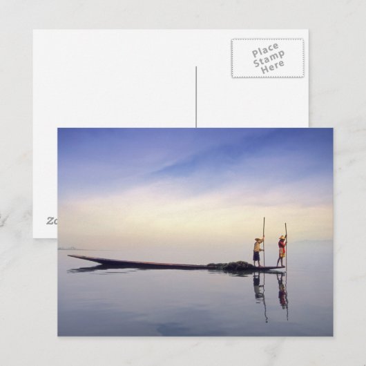 Asien, Birma, (Myanmar) Postkarte (Vorne/Hinten)