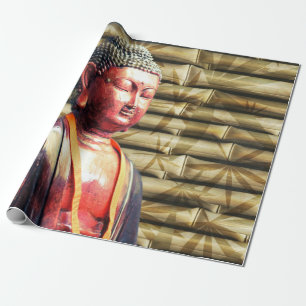 Asien Buddha Geschenkpapier