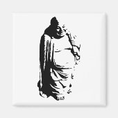 Asien-Buddha-Sticker Magnet (Vorne)