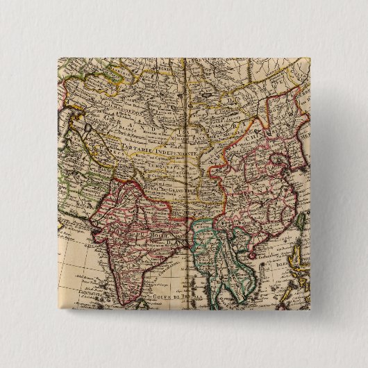 Asien Button (Vorderseite)