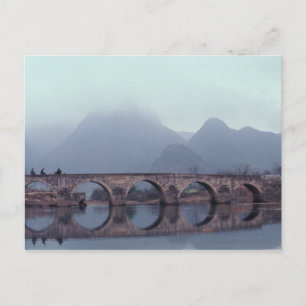 Asien, China, Guizhou, Anshuichang. alt Postkarte