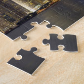 Asien, China, Hongkong, City-Skyline und 2 Puzzle (Seite)