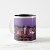 Asien, China, Hongkong, City-Skyline und Zweifarbige Tasse (Vorderseite Links)