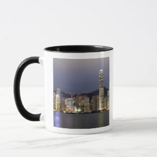 Asien, China, Hongkong, Stadt-Skyline und 2 Tasse