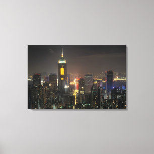 Asien, China, Hongkong, zentral von Stubbs road Leinwanddruck