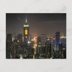 Asien, China, Hongkong, zentral von Stubbs road Postkarte