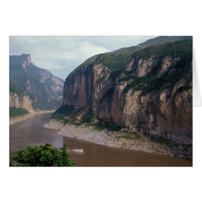 Asien, China, Jangtse River, Drei Schluchten. (Vorderseite (Horizontal))