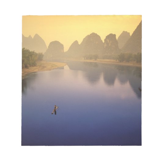 Asien, China, Provinz Guangxi, Rangun (Yangshuo) L Notizblock (Vorderseite)