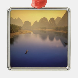 Asien, China, Provinz Guangxi, Yangshuo. Allein Ornament Aus Metall