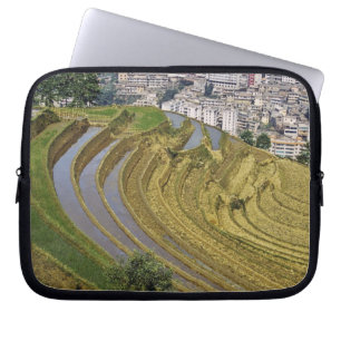 Asien, China, Provinz Yunnan, Jinping. Jinping Laptopschutzhülle