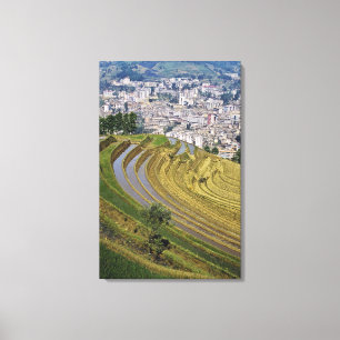 Asien, China, Provinz Yunnan, Jinping. Jinping Leinwanddruck