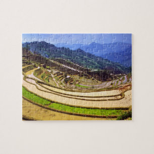 Asien, China, Provinz Yunnan, Kreis Yuanyang. Puzzle