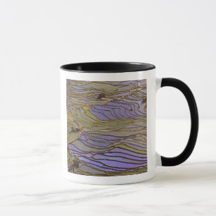 Asien, China, Provinz Yunnan, Yuanyang. Überschwem Tasse