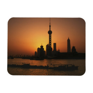 ASIEN, China, Shanghai Blick auf den Oriental Pear Magnet
