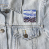Asien, China, Tibet, Tangla-Pass. Gebetsflaggen, Button (Beispiel)