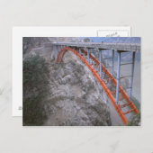 Asien, China, Yangtse River. Zigui an Men Tian Postkarte (Vorne/Hinten)