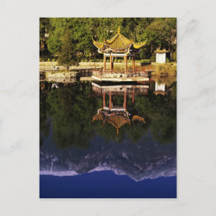 Asien, China, Yunnan, Dali. Cangshan Mountains Postkarte