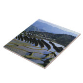 Asien, China, Yunnan, Yuanyang. geraubt Fliese (Seite)