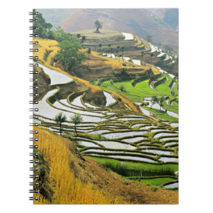 Asien, China, Yunnan, Yuxi-Präfektur; Yuanjiang. Notizblock