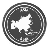 Asien Eishockey Puck (Vorderseite)