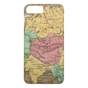 Asien-Handfarbiger Atlas-Karte 2 Case-Mate iPhone Hülle
