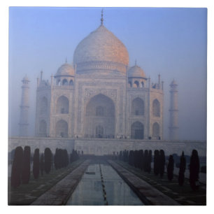 Asien; Indien; Agra. Taj Mahal. Fliese