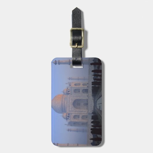 Asien; Indien; Agra. Taj Mahal. Gepäckanhänger (Vorderseite vertikal)