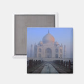 Asien, Indien, Agra. Taj Mahal. Magnet (Vorderseite/Rückseite)