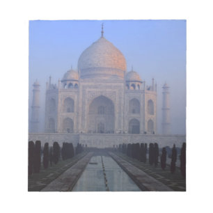 Asien; Indien; Agra. Taj Mahal. Notizblock