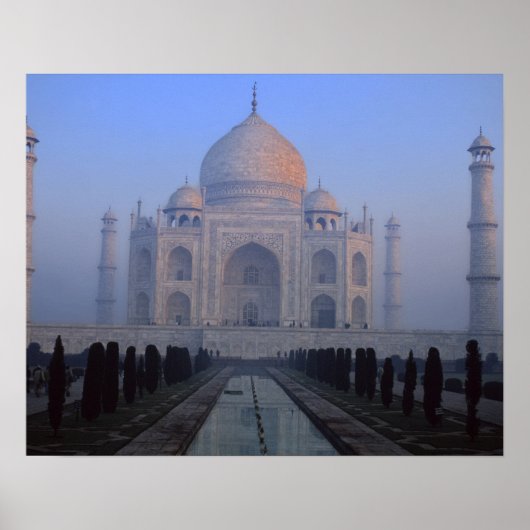 Asien, Indien, Agra. Taj Mahal. Poster (Vorne)