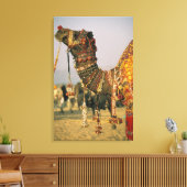 Asien, Indien, Puschkar. Camel Shamu, Puschkar Leinwanddruck (Insitu (Wohnzimmer))