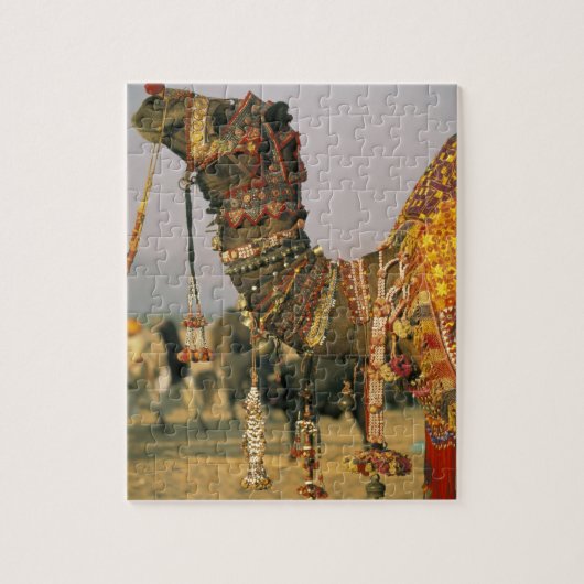 Asien, Indien, Puschkar. Camel Shamu, Puschkar Puzzle (Vertikal)