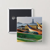 Asien, Indien, Tamil Nadu, Kanniyakumari 2 Button (Vorne & Hinten)