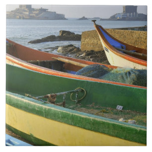 Asien, Indien, Tamil Nadu, Kanniyakumari Fliese