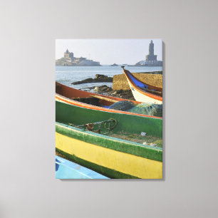 Asien, Indien, Tamil Nadu, Kanniyakumari Leinwanddruck