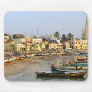Asien, Indien, Tamil Nadu, Kanniyakumari Mousepad