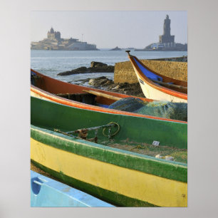 Asien, Indien, Tamil Nadu, Kanniyakumari Poster