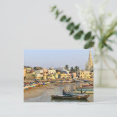 Asien, Indien, Tamil Nadu, Kanniyakumari Postkarte (Stehend Vorderseite)