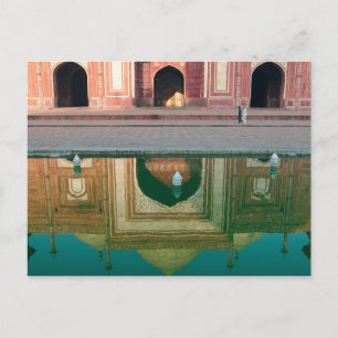 Asien, Indien, Uttar Pradesh, Agra. Am 2 Postkarte