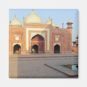 Asien, Indien, Uttar Pradesh, Agra. Auf dem Magnet