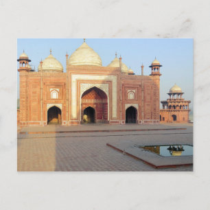 Asien, Indien, Uttar Pradesh, Agra. Auf dem Postkarte